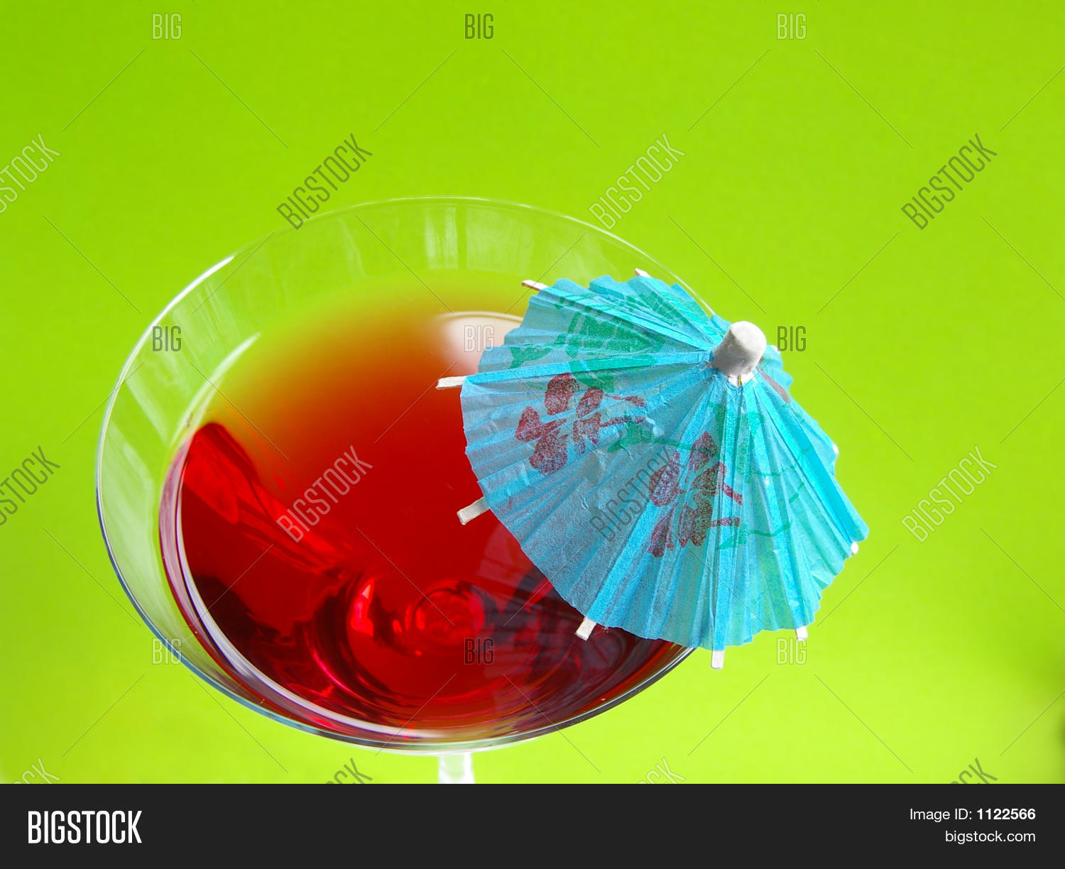 Martini Umbrella Image & Photo (Free Trial) Bigstock