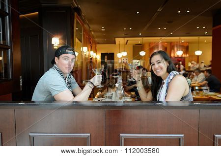 SINGAPORE - NOVEMBER 08, 2015: interior of The Shoppes at Marina Bay Sands. The Shoppes at Marina Bay Sands is one of Singapore's largest luxury shopping malls