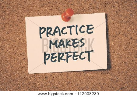Practice Makes Perfect