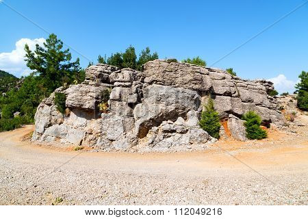 From The Hill In  Selge Old   And Nature
