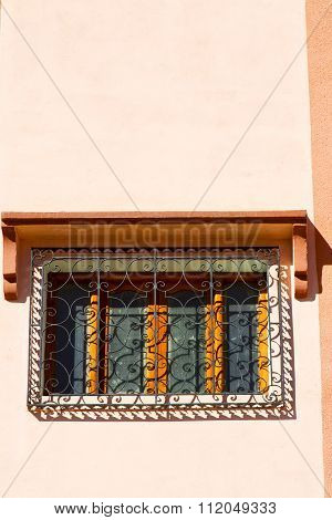 Window In Morocco Africa And Old Construction Wal Brick Historical