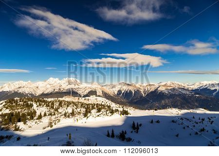 Morning On The Ski Slope