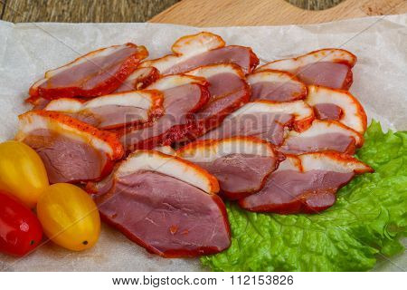Cliced Duck Breast