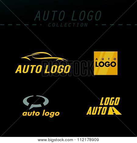 Vector auto logo design.