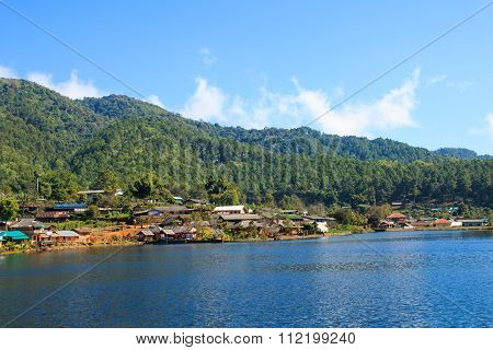 Pai ,beautiful Sunlight In The Lake , Meahongson , Thailand