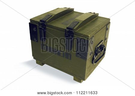 Wooden box for warheads