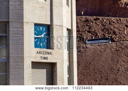 Hoover Dams Arizona clock