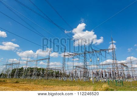 Large View On Power Station