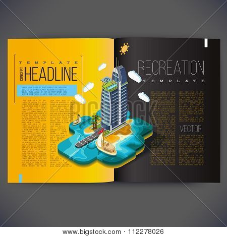 Vector template design