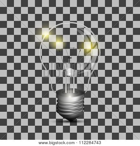 Realistic lightbulb