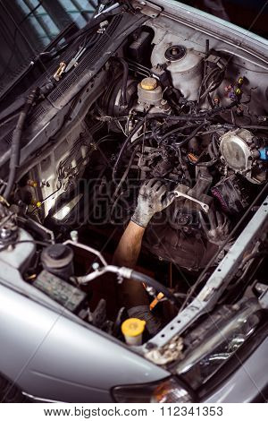Open Car Bonnet