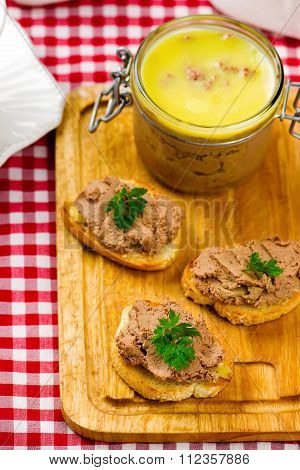 Paste From A Chicken Liver.