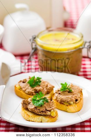 Paste From A Chicken Liver.