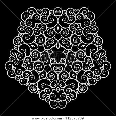 Vector Seamless Pattern Background.