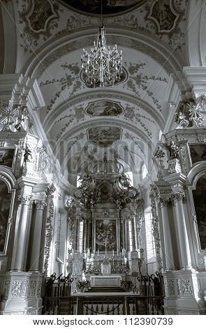 Ebersmunster Abbey Cathedral Majestic Interior