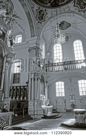Ebersmunster Abbey Cathedral Majestic Interior