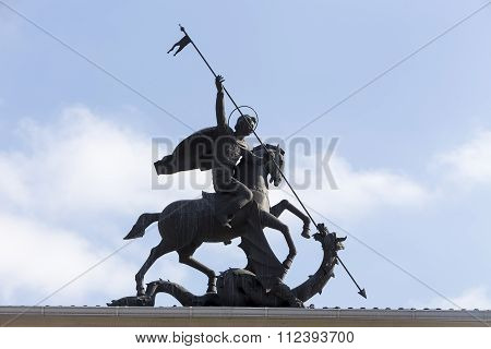 View Of The Statues And Monuments Of Krasnodar, Russia.