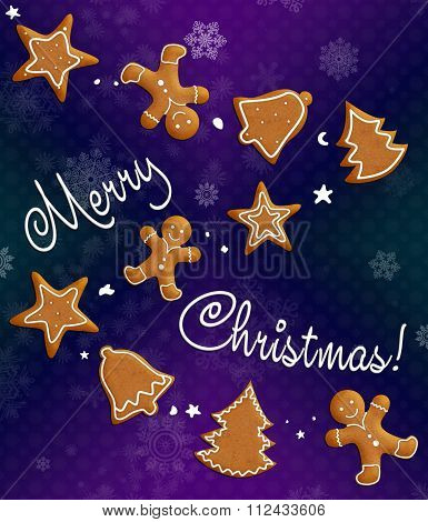 Christmas ginger man