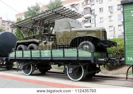 Mortar Katyusha. Volgograd, Russia