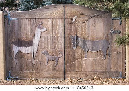 Entryway In Santa Fe