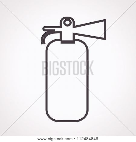 an image of illustration Fire Extinguisher Icon