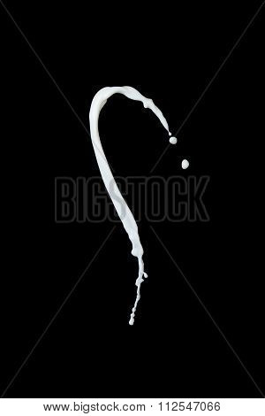 splash of milk