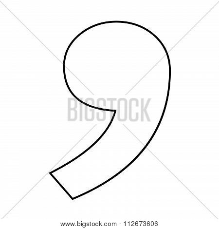 Comma Icon