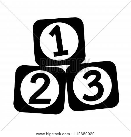 123 Blocks Icon