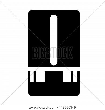 Weather Station Meter Icon Illustration Design