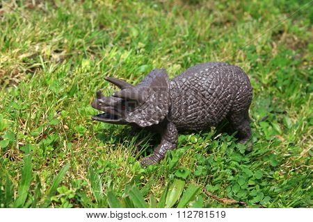 dinosaur in the grass