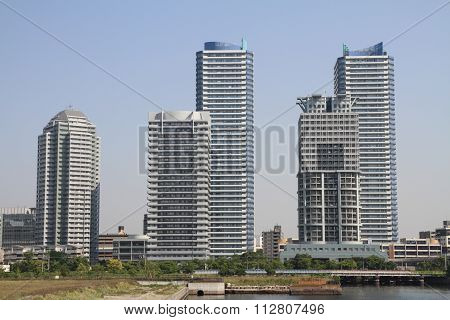 High-rise condominium in Yokohama Minatomirai 21 Japan
