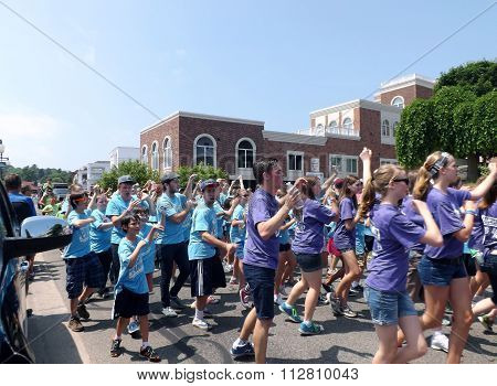 Young Americans in 4th of July Parade