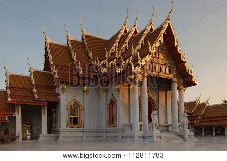 Marble temple or Wat Benjamaborphit