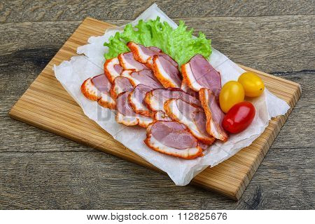 Cliced Duck Breast