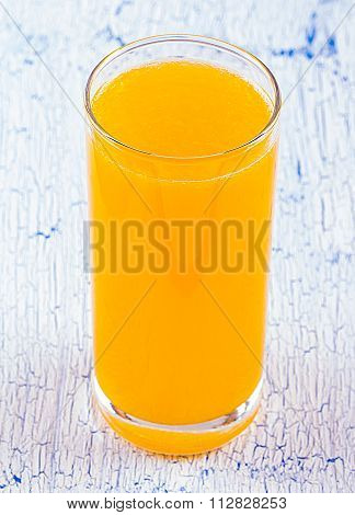 Orange juice, on