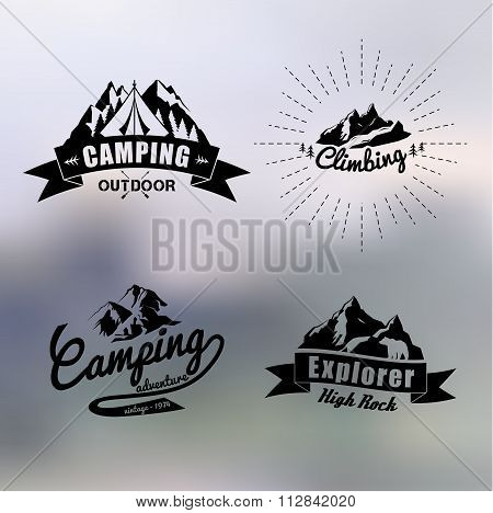 logo vintage outdoor theme