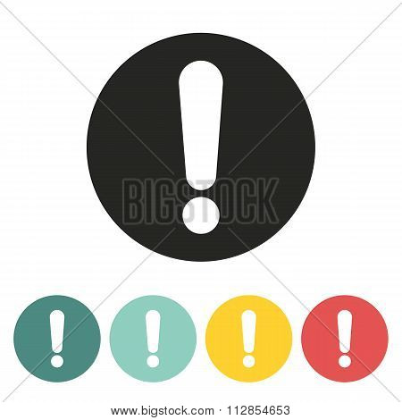 Exclamation Mark Icon.