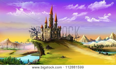 Landscape with a Magic Castle.