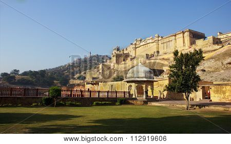 Amer Fort Garden