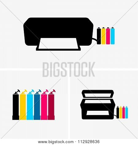 Continuous ink supply system