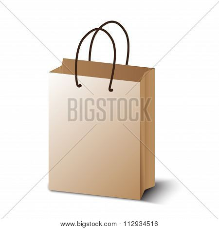 Brown Shopping Bag