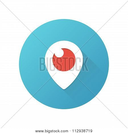 Periscope icon, vector symbol