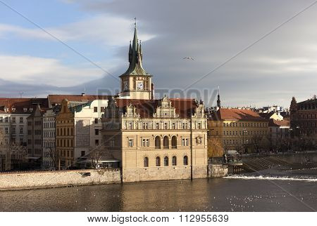 Staromestske Water Tower. Prague. Czech Republic