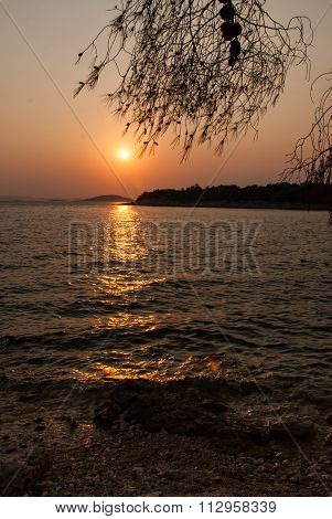 Sunset Over Kornati Islands