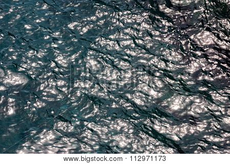 Blue Water Texture