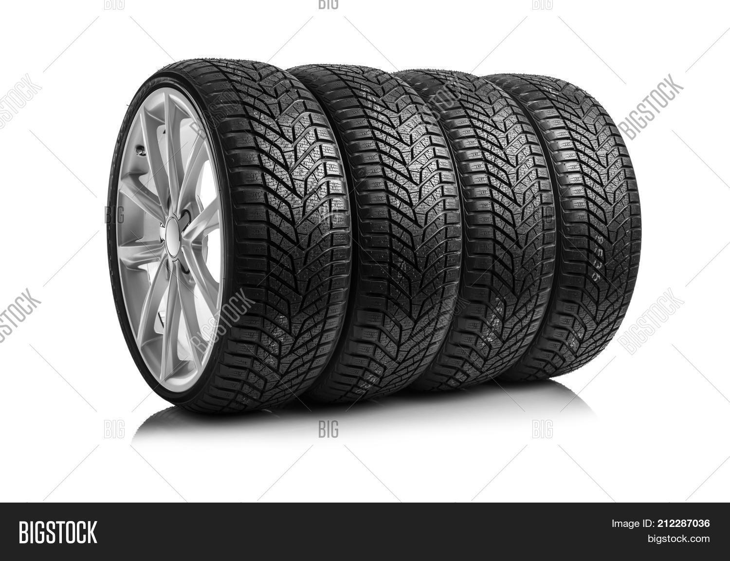 Winter Car Tires. Image & Photo (Free Trial) Bigstock