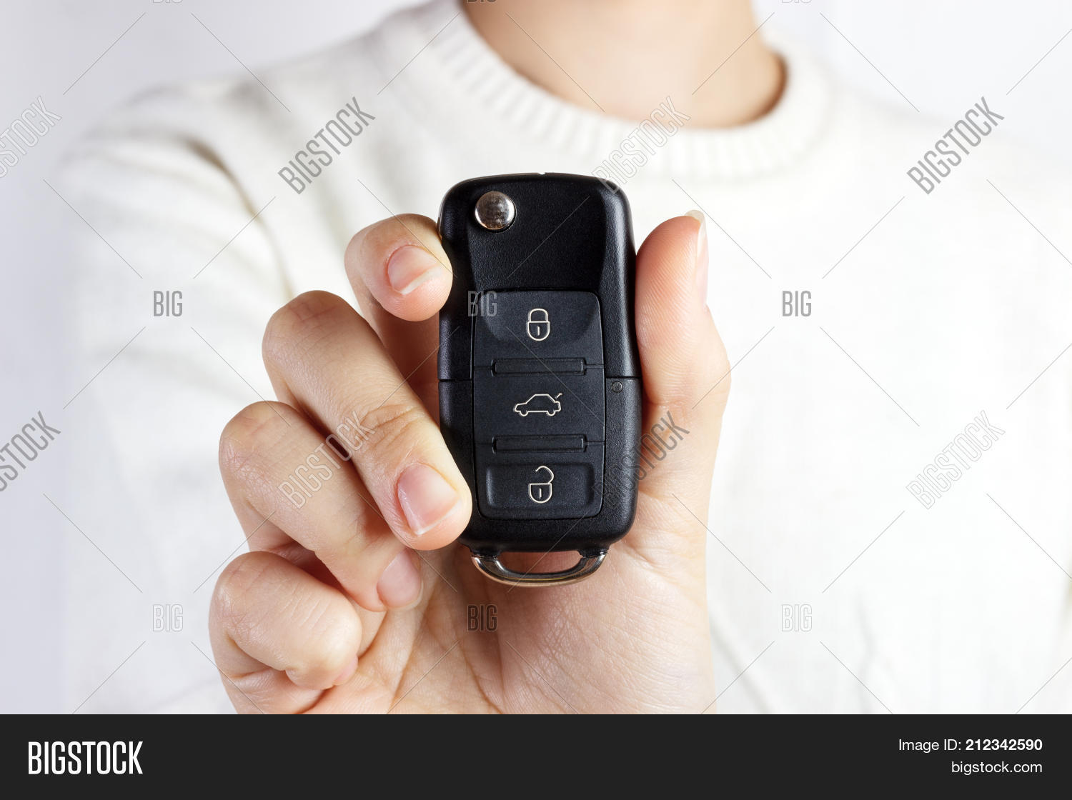 Car Keys. Seller Hand Image & Photo (Free Trial) Bigstock