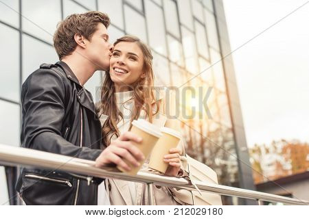 Boyfriend Kissing Girlfriend