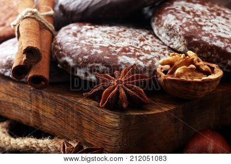 typical German Gingerbreads such as Lebkuchen and Aachener Printen