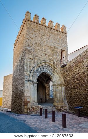 View at the Porch of Saint Anthony in Lorca - Spain